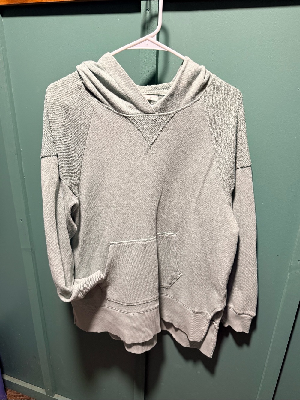 Maurices Sage Green Hoodie Sweatshirt